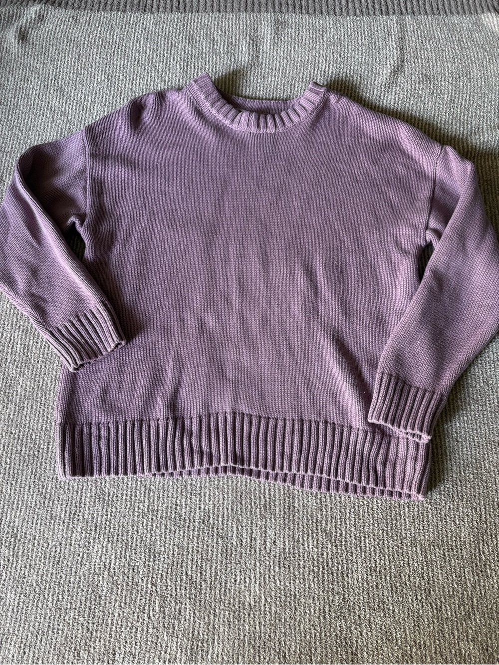 GAP Women's Lilac Crewneck Sweater